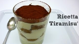 Tiramisu classico ricetta italian cream cake  Torte italiane [upl. by Deenya]