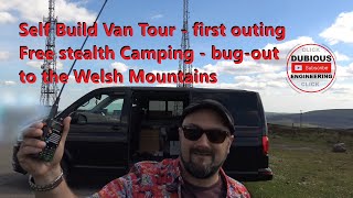 DuBEnG Free Vanning Camping tour Look at self build VW T6 campervan stealth overnight vanlifeuk [upl. by Libnah]