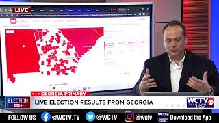 POLLS CLOSE IN GEORGIA [upl. by Chadbourne]