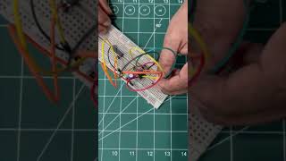 Monostable Multivibrator using 555 Timer IC and Touch Sensor diy diyrobotics 555timer sensor [upl. by Aruon]