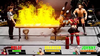 We Used ALL THE WEAPONS In AEW Fight Forever [upl. by Avik]