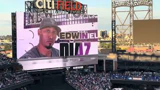 Edwin Diaz Entrance Citi Field 92124 [upl. by Ordisi949]