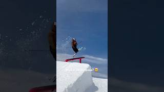 What the hell Hunter Henderson at Jossi Wells Invitational 🎯 freeskiculture [upl. by Adest]