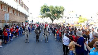 DESFILE DE CAMPINOS  COLETE ENCARNADO 2024 [upl. by Gunilla]