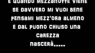 adriano celentano  una carezza in u pugno quando mezzanotte viene con testo [upl. by Fielding]