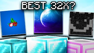 Finding The Best 32x MCPE PVP TEXTURE PACK 119 [upl. by Anirtap]