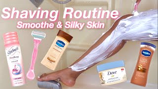 MY SHAVING ROUTINE 2020 🪒💗  SMOOTH amp SILKY 🐱AND SKIN 😍🚿  Anaiya Forever [upl. by Burdelle]