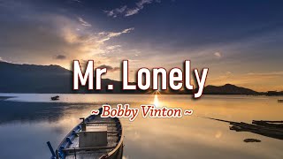 Mr Lonely  KARAOKE VERSION  as popularized by Bobby Vinton [upl. by Artekal]