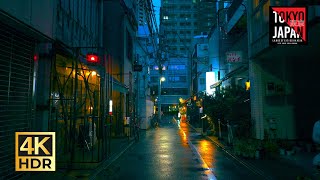 4K HDR  Tokyo Rainy Naka Meguro Walk  雨の中目黒 散歩 [upl. by Bekah307]