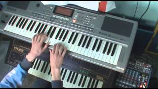 Key to The Gate Burzum keyboard piano cover [upl. by Tecu]