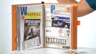 How to Include Memorabilia  Scrapbooking [upl. by Wasserman]