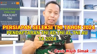 INI PERSIAPAN CASIS TNI TAHUN 2024 [upl. by Kampmeier]