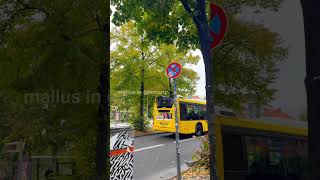 Parking in a bus lane or on a road designated for buses in Germany can lead to significant fines [upl. by Jahdol]