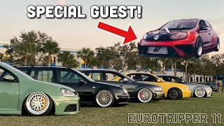 Floridas LARGEST Euro Car Show  Wide Body MK6 GTI O7K Swapped Mustang Zender VR6 Wagon ET 11 [upl. by Carlo]