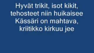 Klamydia  Vuosisadan spektaakkeli lyrics [upl. by Ayikat]