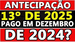 INSS CONFIRMA PAGAMENTO do 13º SALÁRIO para os APOSENTADOS  REAJUSTE por LEI nas APOSENTADORIAS [upl. by Houser]