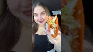 TACO BELL ASMR 🌮 tacobell asmr asmrsounds asmrmukbangfood mukbangeatingshow mukbang fastfood [upl. by Eatton975]