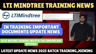 LTI Mindtree training process documents Lti Mindtree onboarding update news [upl. by Ethelyn]