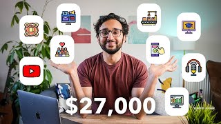 9 Passive Income Ideas  How I Make 27k per Week [upl. by Marmion]