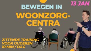 Hoeveel bewegen mensen in WOONZORGCENTRA Zittende training voor senioren [upl. by Janette]