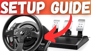 How To Setup Thrustmaster Wheel On PC  Easy And Quick Guide [upl. by Wiltsey]