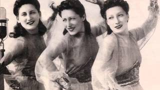 Trio Lescano  Angelini  Oi Marie Oi Marie  Oh Marie oh Marie 1942 [upl. by Hoag699]