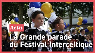 Festival Interceltique 2024  plus de 1 500 enfants assurent la relève [upl. by Dnalevets]