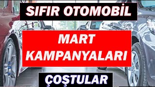 SIFIR OTOMOBİL MART 2024 KAMPANYALARI [upl. by Nnyroc811]