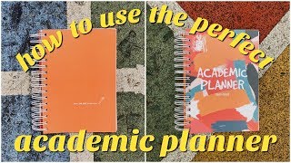 how to use the perfect academic planner student organisation [upl. by Nylehtak]