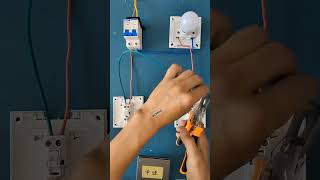 Light switch wiring method Switch control socket connection method [upl. by Healy]