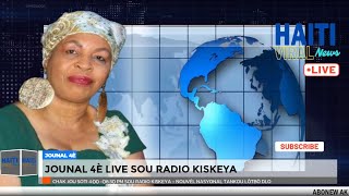 🔴Jounal 4è Live 17 Novembre 2022 sou Radyo Kiskeya avec Lilliane Pierre Paul [upl. by Elston]