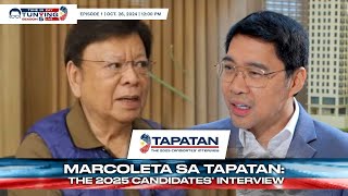 MARCOLETA SA TAPATAN THE 2025 CANDIDATES’ INTERVIEW  EPISODE 1 [upl. by Lobiv]