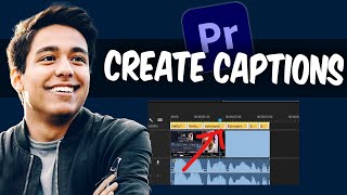 Adobe Premiere Pro 2024 How to Create Captions [upl. by Merkley]