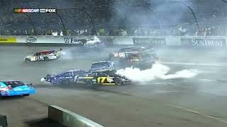 2008 Richmond Big One Crash [upl. by Nauqyt]