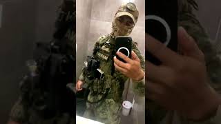 Infantería de Marina 🪖🦇 marina ejercito gn militar shorts fyp iastamx mexico viral army [upl. by Aihsiym757]