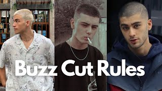 5 Rules for the Perfect Buzz Cut [upl. by Einrae]