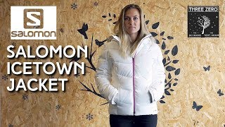 Salomon Icetown Womens Jacket [upl. by Eberhard]