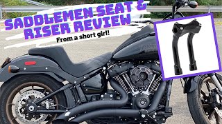 Saddlemen Seat amp Riser Review Ride [upl. by Aneeles]