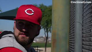 First day of full squad workouts at Cincinnati Reds spring training 2024 [upl. by Ardnaid]