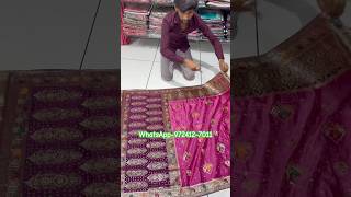 A very beautiful pure satin silk onion and wine ￼ colour Sarees trending shorts video instagram￼ [upl. by Ming]