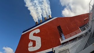 Harwich UK  Hoek van Holland NL Ferry with Bicycle Stena Line [upl. by Eseerahs]