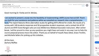 writing the transmittal letter [upl. by Anibur]