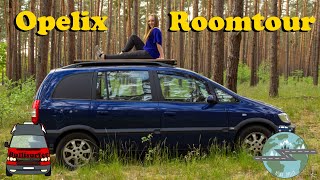 Opel Zafira Minicamper quotOpelixquot Roomtour [upl. by Freya]