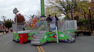 Walking around the Pumpkin Show midway 2023 [upl. by Eilsil]