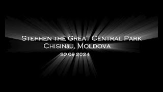 Stephen the Great Park Chisinau Moldova 4K [upl. by Namas736]