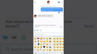 Realistic Tinder Chat Animation  Flirty Conversations Brought to Life [upl. by Ahsyat]