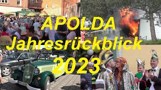 APOLDA  Jahresrückblick 2023 [upl. by Eizzil]