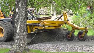 Ljungby L15 With A Grader Attachment [upl. by Marden]