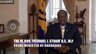 Prime Minister Freundel Stuarts Independence Message 2017 [upl. by Stella]