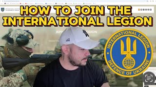 How to join the International Legion for the Defense of Ukraine [upl. by Gusti]